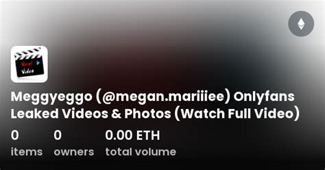 megan mariiiee onlyfans|Meg